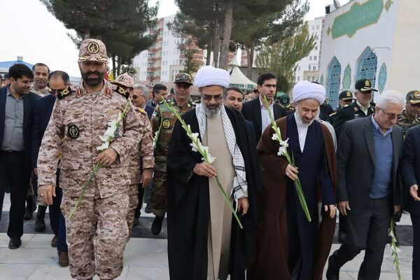 برگزاری آیین غبارروبی مزار شهدا در بجنورد 