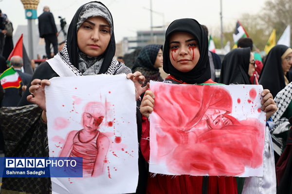 مراسم راهپیمایی روز قدس در تهران