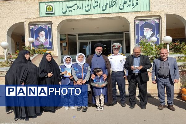 دیدار مدیرکل آموزش وپرورش اردبیل با فرمانده نیروی انتظامی استان 