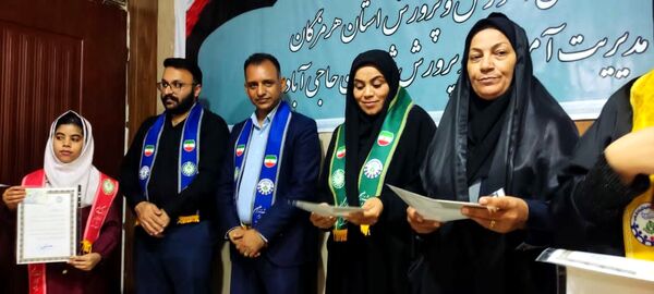 مراسم تجلیل از خبرنگاران پانای حاجی آباد