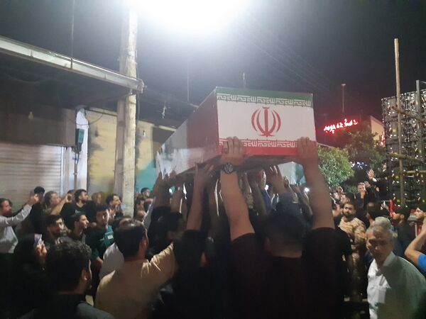 وداع پرشور با شهید ذاکریان در بابل