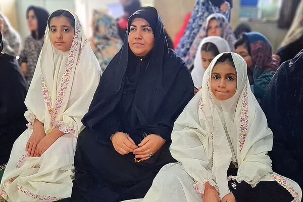 مراسم معنوی اعتکاف در مسجد سیدالشهدا شهرستان باشت