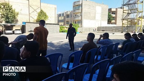 آخرین روز از دوره آموزش آتشنشانی داوطلب ویژه آقایان در نیشابور-۱