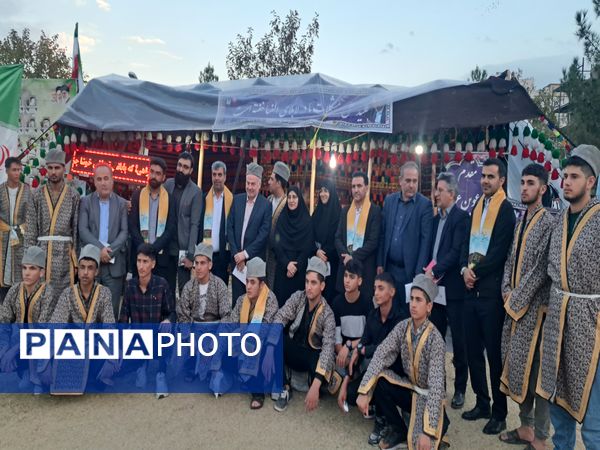 آخرین روز اردوی کشوری دانش‌آموزان عشایر.