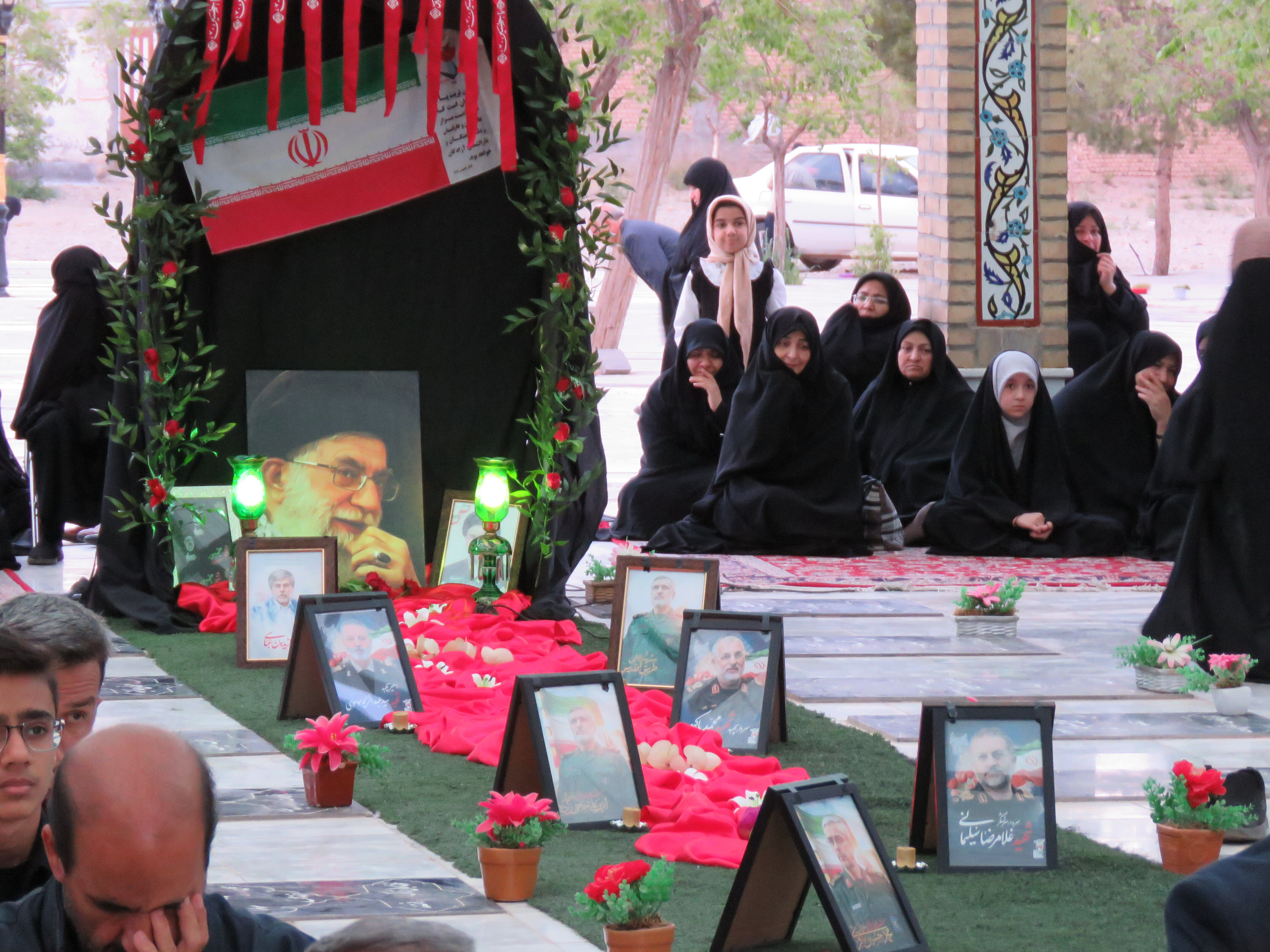 مراسم اربعین قائد شهید امّت آیت‌الله‌العظمی امام خامنه‌ای  و سرداران وطن در خلیل آباد