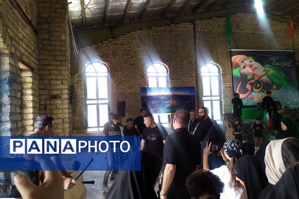 همایش شیرخوارگان حسینی در شهر لپویی