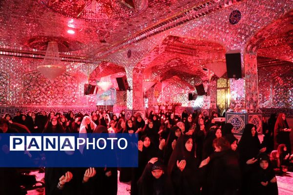 عزاداری ابا عبدالله الحسین (ع)  در امامزاده سید عباس در بجنورد 