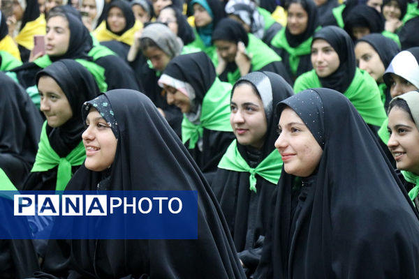 افتتاحیه اردوی دختران زیارت اولی استان خراسان رضوی 
