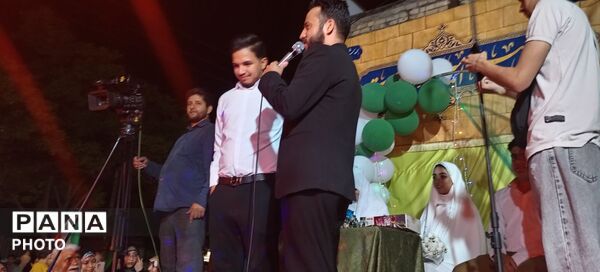 جشن ازدواج دو زوج در میادین مشهد