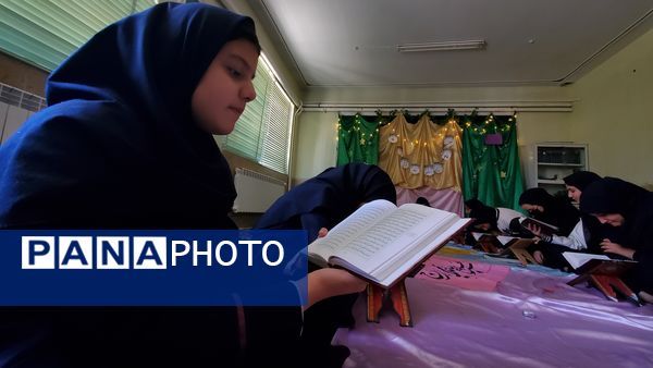 محفل انس با قرآن آموزشگاه شهاب 