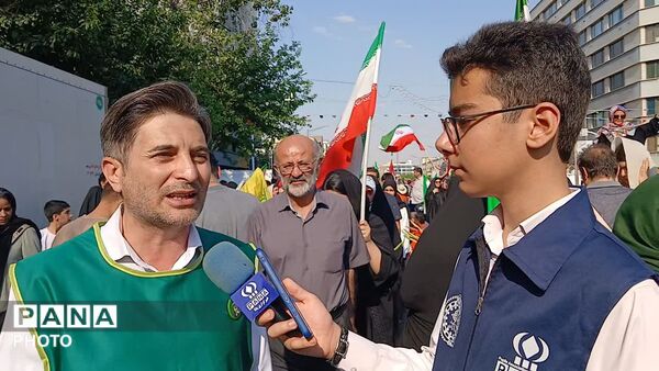 پیوند ناگسستنی دین و میهن در راهپیمایی عید غدیر