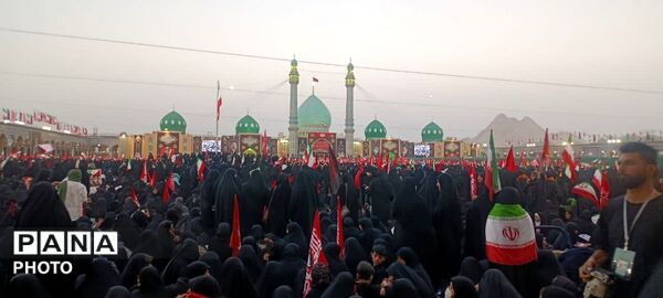 تشییع تاریخی پیکر رهبر شهید از جمکران تا حرم کریمه اهل بیت (س)