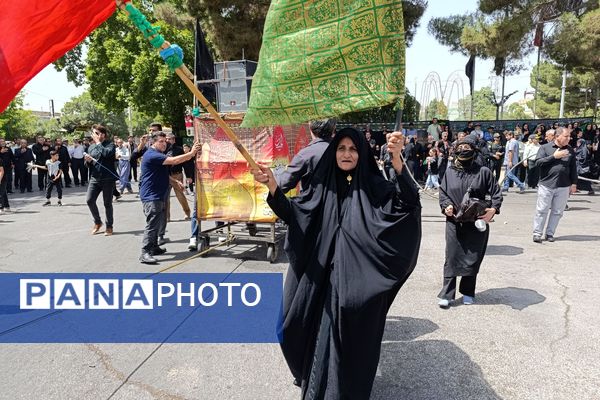 برگزاری مراسم عزاداری تاسوعای حسینی در شهرستان اسلام آباد غرب 