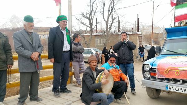 راهپیمایی ۲۲بهمن ماه روز پیروزی انقلاب اسلامی ایران در بار