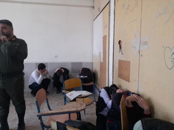 مانور زلزله و ایمنی مدارس در بندرگز
