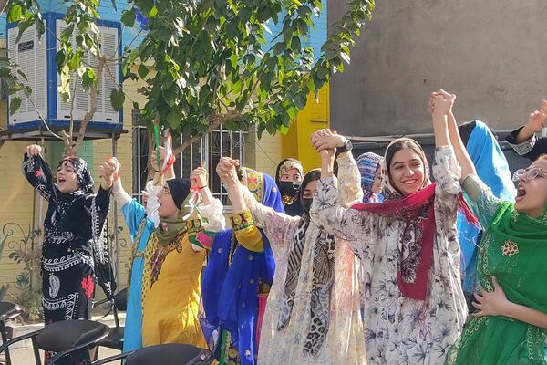 جشن انتخابات شهردار مدرسه شهید خبره فرشچی ناحیه یک شهرری