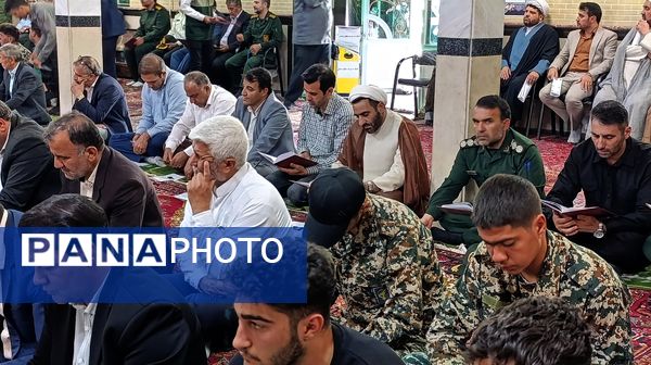 مراسم بزرگداشت شهدای خدمت در ملکان 