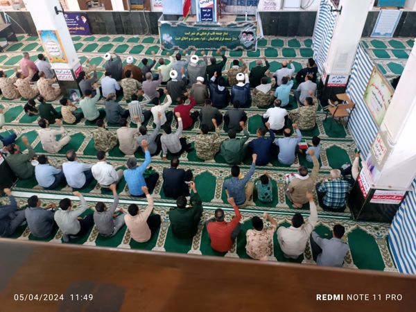 حضور پُر‌شور مردم بوموسی در راهپیمایی روز قدس