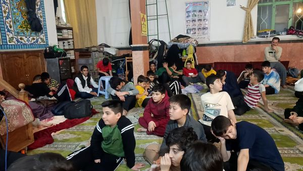 روز دوم اعتکاف پسران آشخانه 