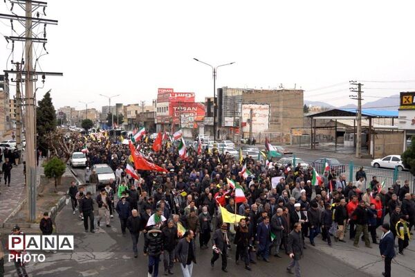 راهپیمایی روز قدس در ملارد