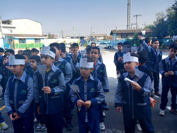  پویش دهان و دندان در دبستان شاهد شهرستان کردکوی