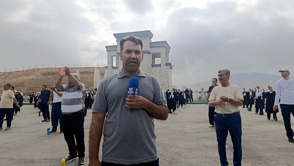 جلوه‌هایی از ورزش صبحگاهی همگانی در آشخانه 