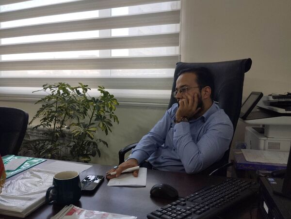 نشست صمیمانه معاون پرورشی و تربیت‌بدنی ناحیه 7 با سردبیر خبرنگاران خبرگزاری پانا 