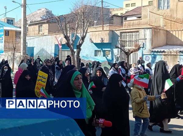  مراسم گرامیداشت راهپیمایی ۲۲ بهمن در شهرستان فیروزکوه