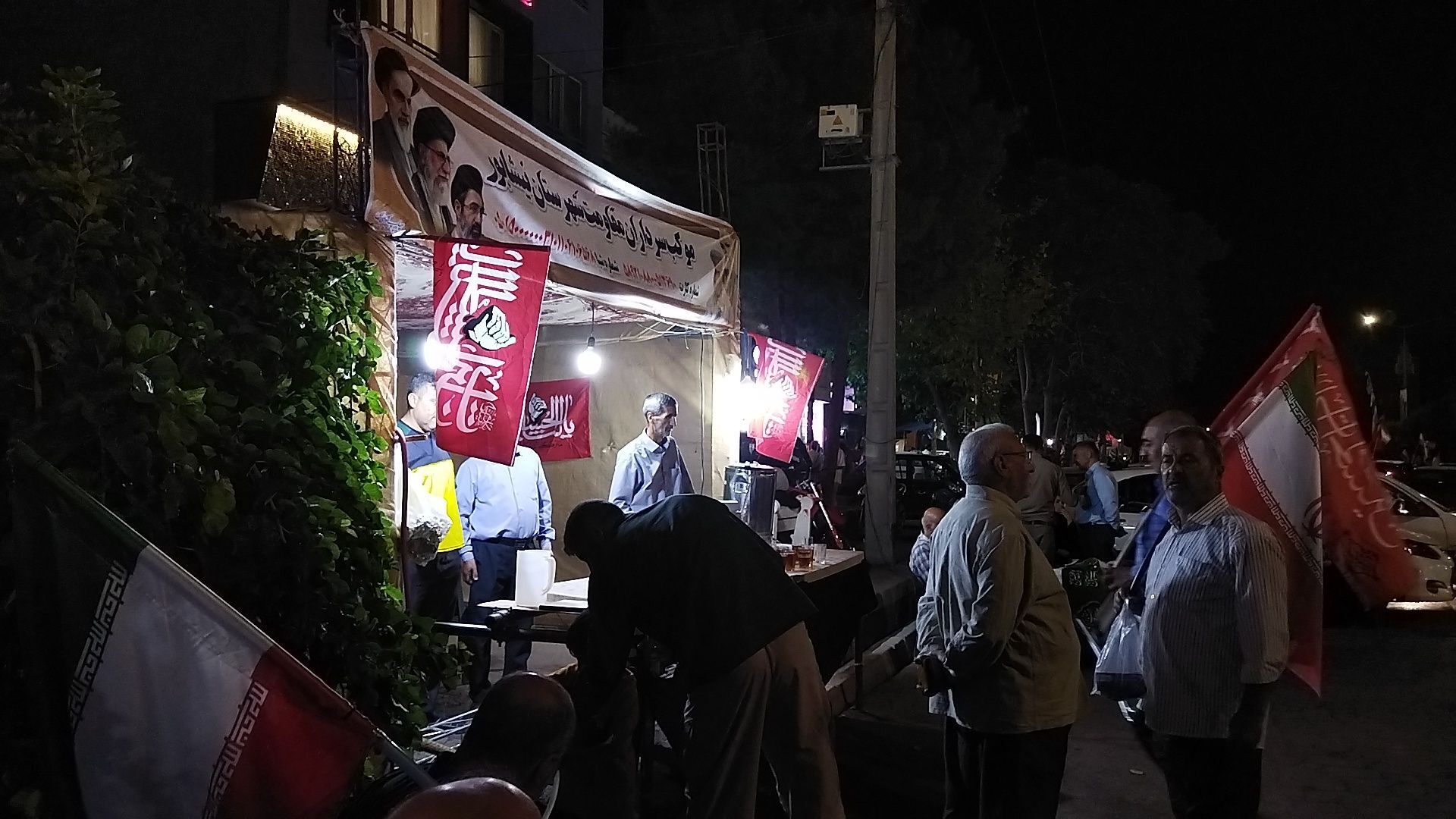 موکب سرداران مقاومت در شب صد و هشتادم 