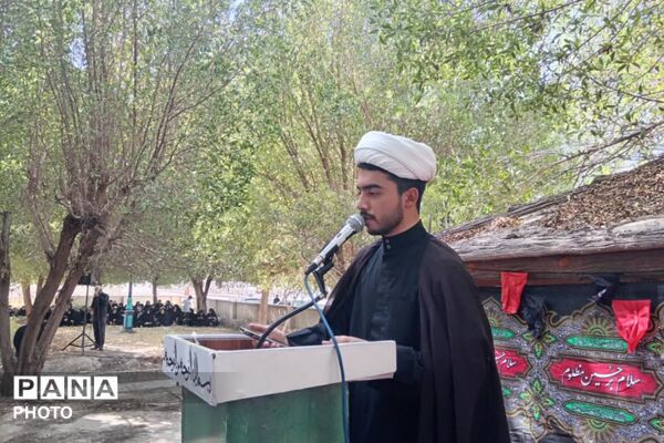 دلدادگان حسینی در سوگ علمدار کربلا گریستند