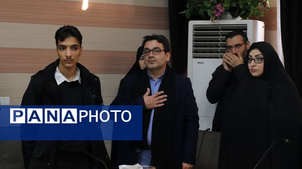 مراسم بدرقه کاروان عمره دانش‌آموزی آذربایجان شرقی