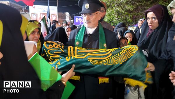 خادمین حرم رضوی میهمانان شهرستان بام و صفی آباد