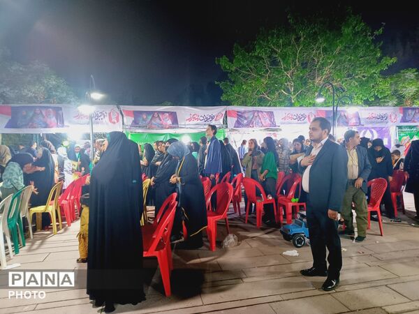 هم‌ صدایی کرمانی ها در حمایت از آرمان ها 