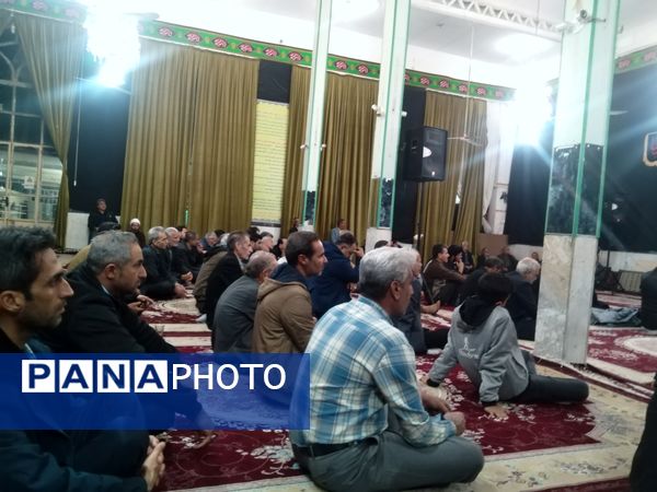 مراسم عزاداری ایام فاطمیه در شهرستان خلیل‌آباد