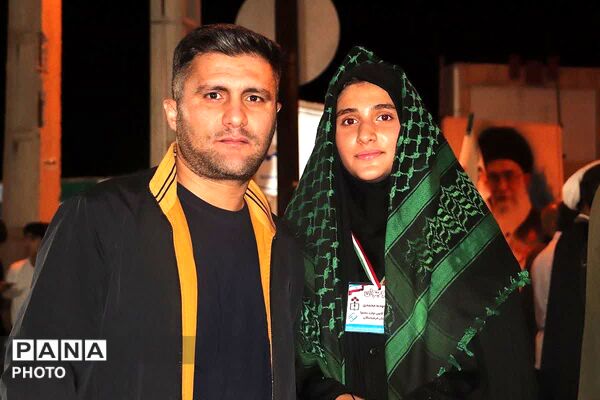 شامگاهی دیگر از حضور گرم مردمان باشتی در تجمعات