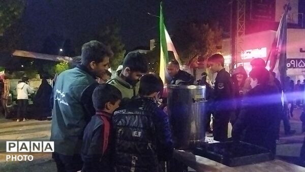 موکب  مردمی شهید مصطفی صدر زاده  در نیشابور