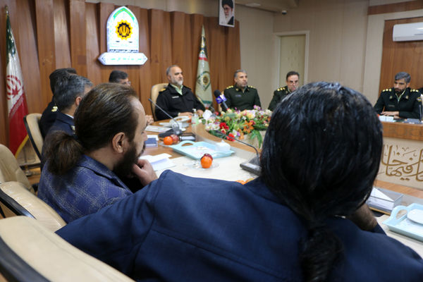 نشست رسانه ای فرمانده انتظامی قم