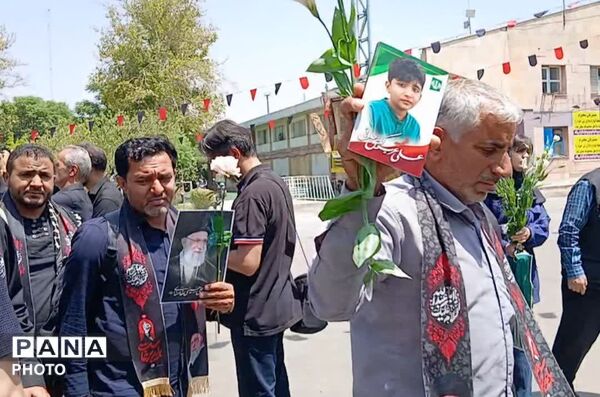 روایتی از مهر و ایثار با استقبال از خانواده شهدای میناب
