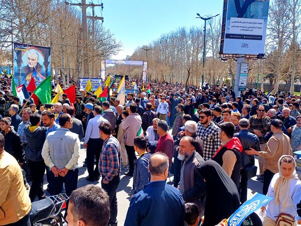راهپیمایی باشکوه روز قدس در بروجرد