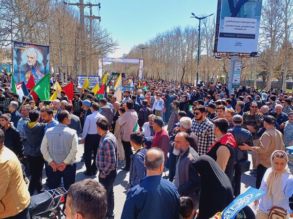 راهپیمایی باشکوه روز قدس در بروجرد