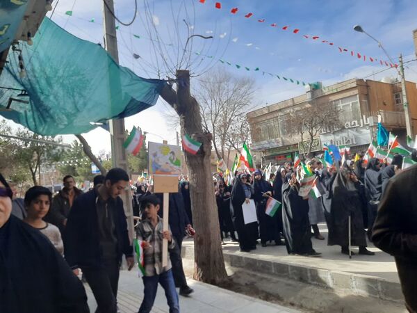 راهپیمایی پیروزی انقلاب اسلامی در کرمان