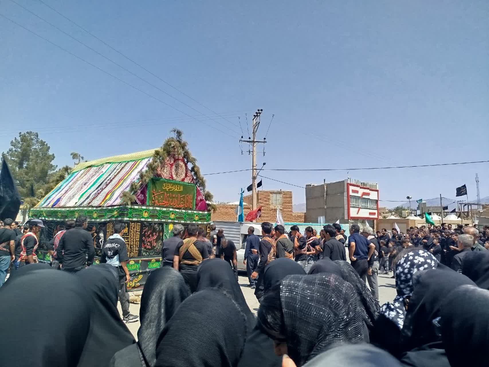 فدافن میزبان سوگ عاشورا