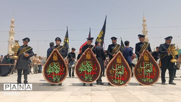عزاداری سالروز شهادت امام حسن عسگری(ع) در مسجد جمکران