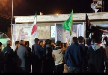 کوهنانی در راهپیمایی شب بیستم