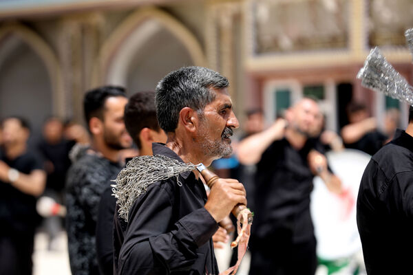 عزاداری روز تاسوعا در مسجد مقدس جمکران