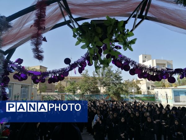 زنگ مهر، آغاز بهار تعلیم و تربیت در دبیرستان شهید هاشمی نژاد نیشابور