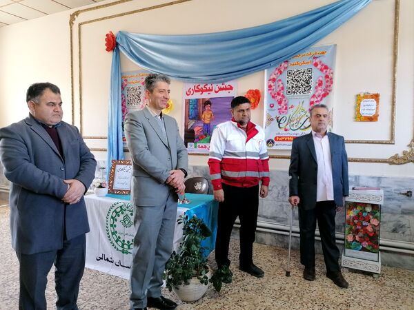 برگزاری جشن نیکوکاری در دبیرستان کوثر فاروج 