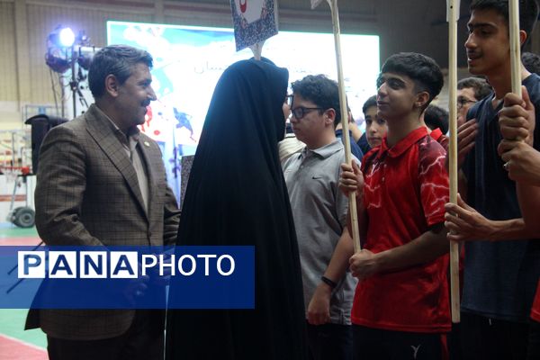 آیین افتتاحیه المپیاد ورزشی مدارس سمپاد کشور 