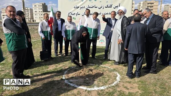 کلنگ‌زنی دبیرخانه کانون‌های خدمت رضوی