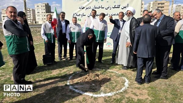 کلنگ‌زنی دبیرخانه کانون‌های خدمت رضوی